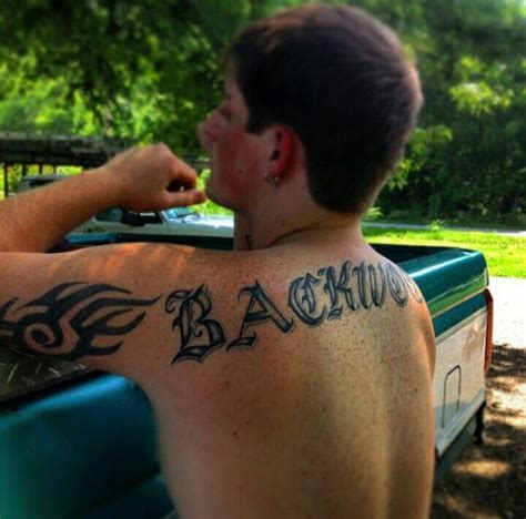 redneck tattoo|redneck guy tattoos.